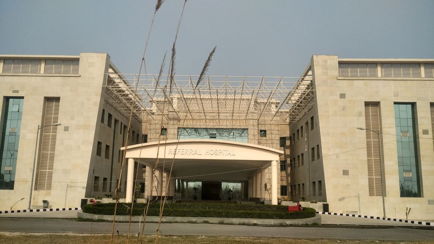 The Hospital entrance