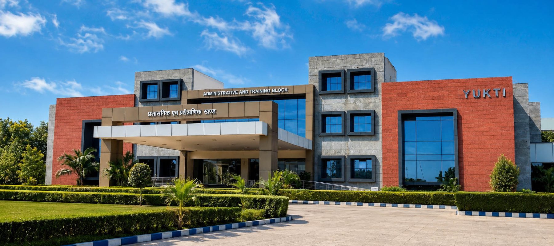 The administrative and training block