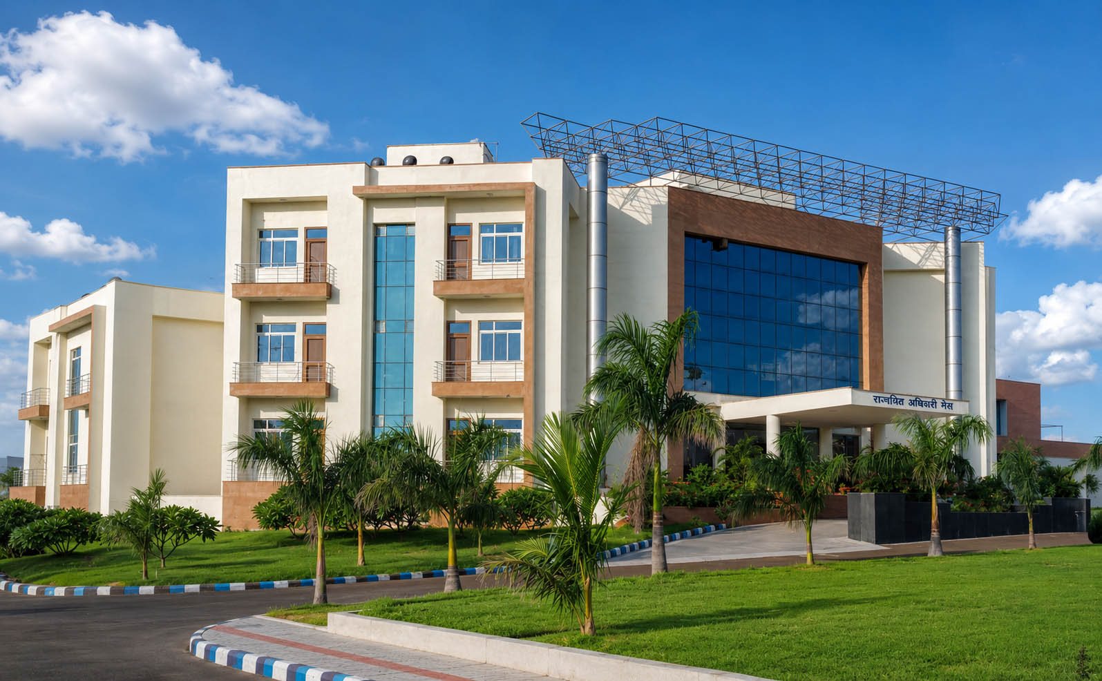 The Gazetted Officers’ Mess and its residential wing