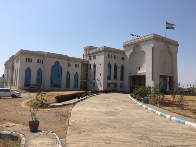 The administrative building