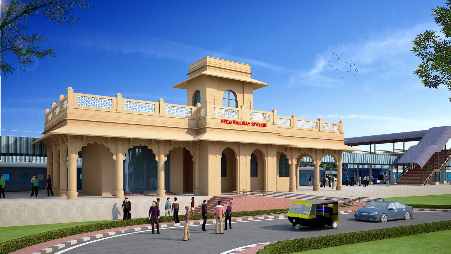 Deeg Railway Station