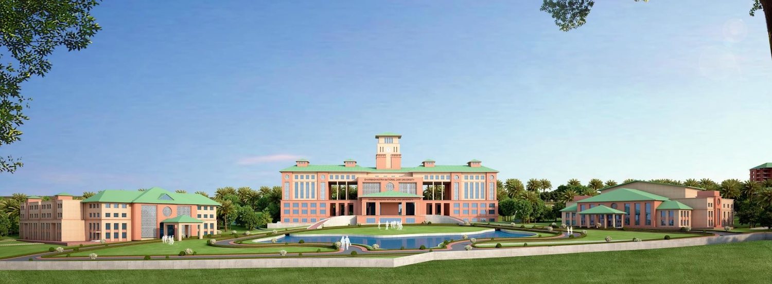 The campus from the water