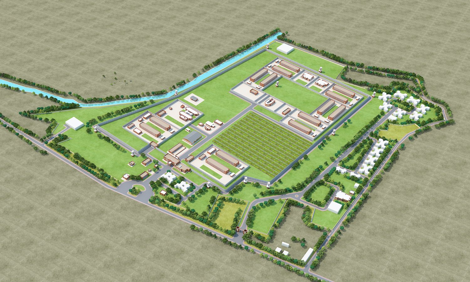 The second layout option, from above