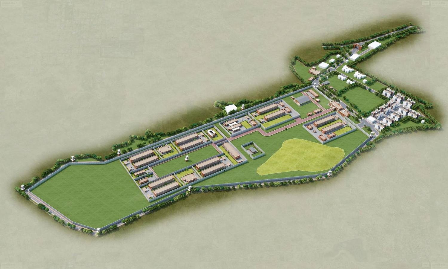 1,000-Capacity District Jail