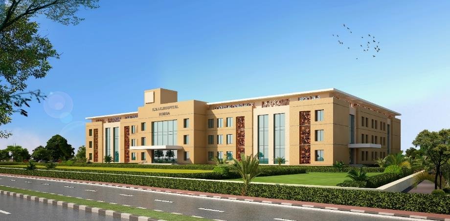 The Hospital as designed