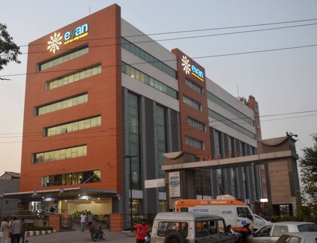 The Hospital as built