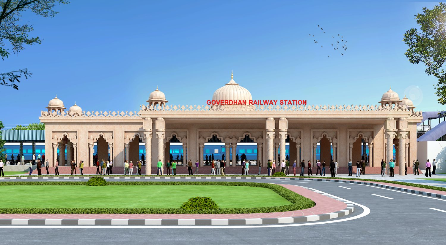Govardhan Railway Station