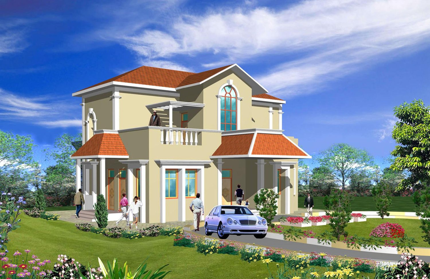 Bungalow for senior judicial officers, Type B