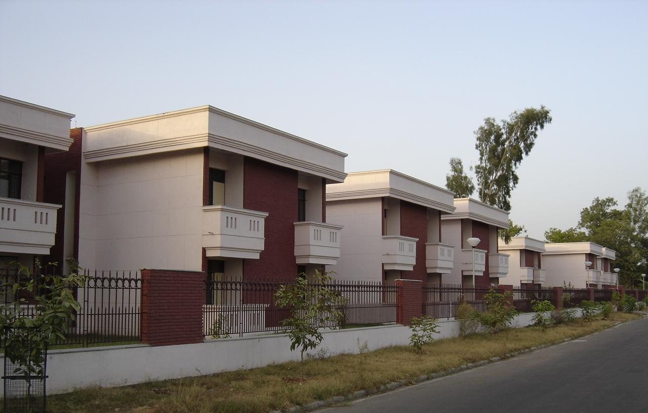 Research associates’ hostel from the road