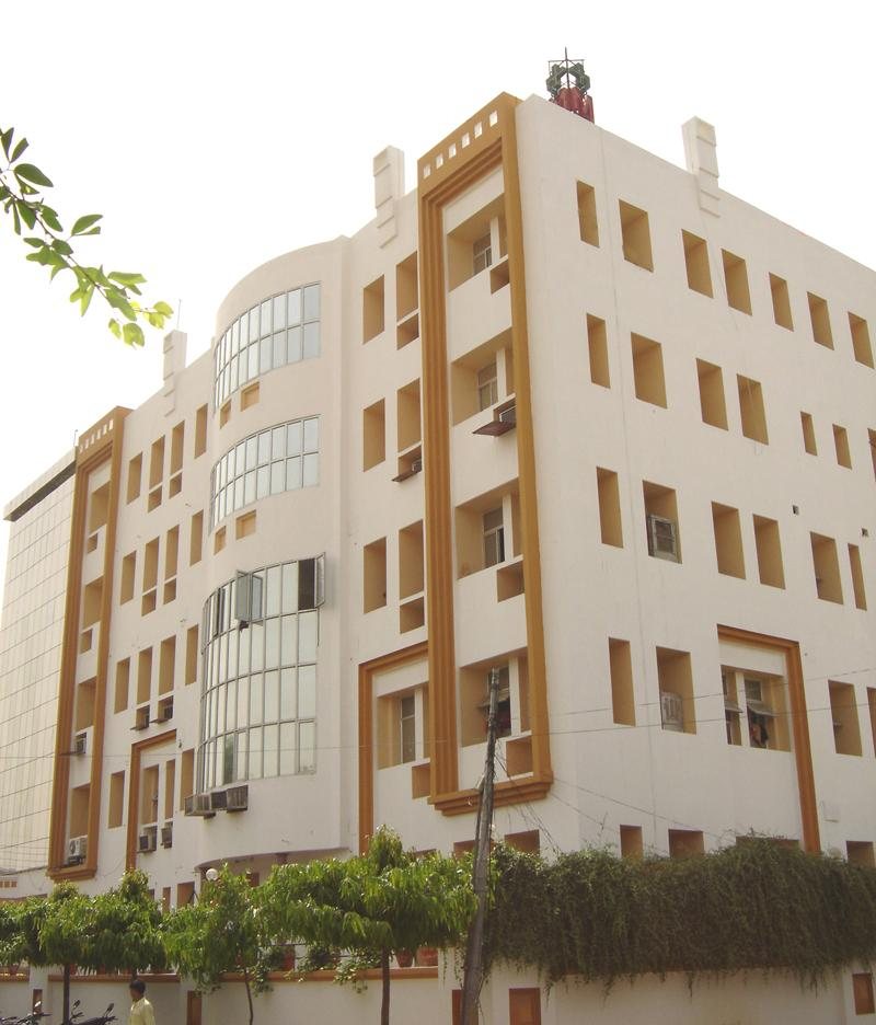 The ward wing and rounded bays