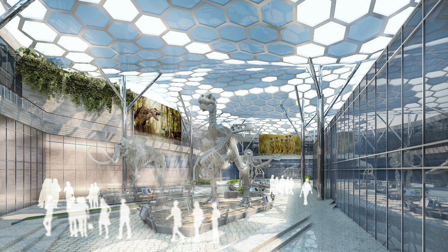The glazed court