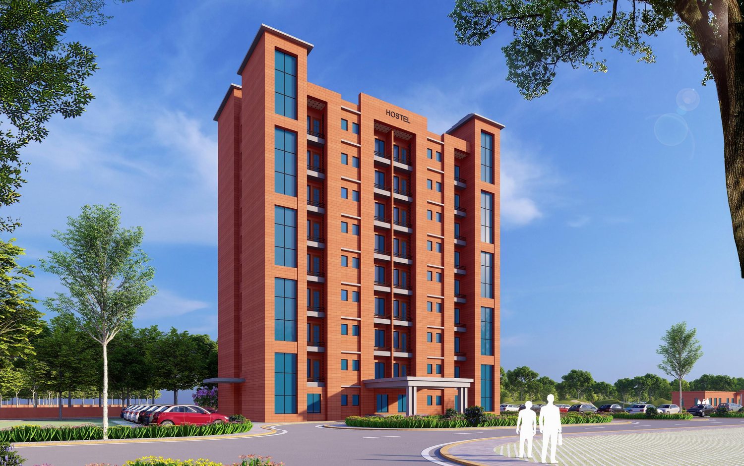 The bachelors’ hostel