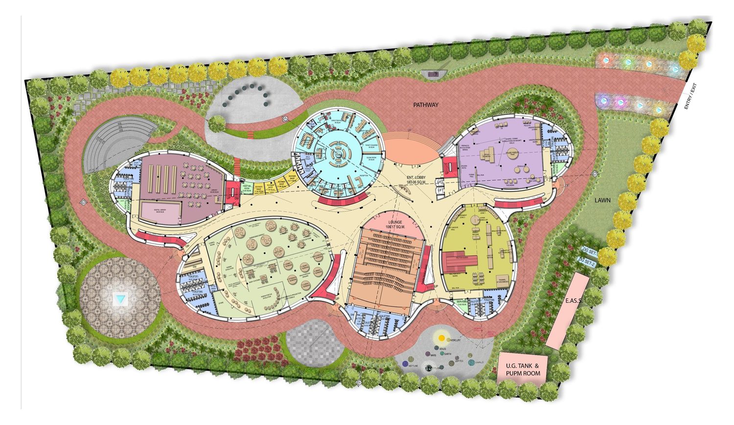 Site layout plan